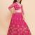 Girls printed ready to wear lehenga & blouse with dupatta