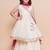 Girls woven design angrakha gotta patti kurta with sharara & dupatta