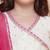 Girls woven design angrakha gotta patti kurta with sharara & dupatta