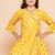 Girls ethnic motifs printed angrakha gotta patti pure cotton kurta with sharara