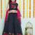 Girls embroidered thread work ready to wear lehenga & blouse with dupatta