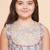 Girls ethnic motifs printed gotta patti pure cotton kurta with sharara