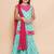 Girls ethnic motifs printed gotta patti straight kurti set