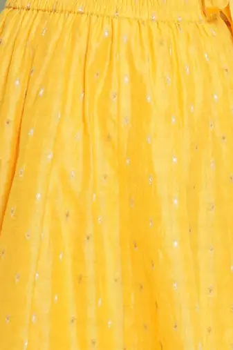 Girls embroidered gotta patti ready to wear lehenga & blouse with dupatta