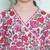 Girls floral printed angrakha pure cotton anarkali kurta with palazzos