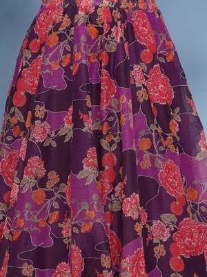 Girls printed ready to wear lehenga & blouse with dupatta 3