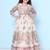 Girl floral print fit & flare maxi dress