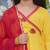 Girls floral embroidered angrakha gotta patti pure cotton kurta with trousers & with dupatta