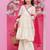 Girls printed angrakha gotta patti pure cotton kurta with sharara & with dupatta