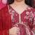 Girls floral printed empire gotta patti kurta with sharara & with dupatta