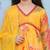 Girls floral printed empire gotta patti kurta with sharara & with dupatta