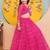 Girls floral embroidered ready to wear lehenga & blouse with dupatta