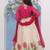 Girls embroidered mirror work ready to wear lehenga & blouse with dupatta