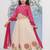 Girls embroidered mirror work ready to wear lehenga & blouse with dupatta