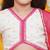 Girls floral embroidered ready to wear cotton lehenga & blouse & dupatta