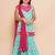 Girls ethnic motifs printed empire gotta patti kurti with sharara & with dupatta