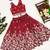 Girls maroon embroidered ready to wear lehenga & choli