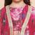 Girls floral printed sequinned ready to wear lehenga & blouse with shrug