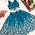 Girls embroidered beads and stones silk ready to wear lehenga & blouse