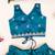 Girls embroidered beads and stones silk ready to wear lehenga & blouse