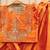 Tie and dye krishna embroidered silk lehenga choli