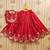 Tie and dye krishna dyed silk lehenga choli