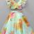 Girls printed mirror work ready to wear lehenga & blouse