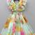 Girls printed mirror work ready to wear lehenga & blouse