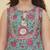 Girls ethnic motifs printed panelled gotta patti pure cotton kurta with sharara