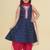 Girls ethnic motifs empire gotta patti kurta with salwar & with dupatta