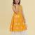 Girls ethnic motifs empire gotta patti kurta with sharara