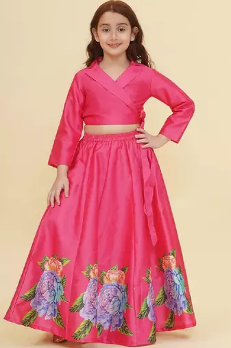 Girls ready to wear lehenga &