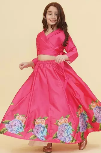 Girls ready to wear lehenga &