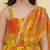 Girls floral embroidered net gown