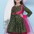 Girls ethnic motifs empire gotta patti kurta with palazzos & with dupatta