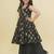 Girls printed pure cotton gotta patti angrakha kurta with sharara