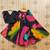 Girls black tie & dye ready to wear lehenga & choli