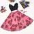 Tie and dye printed lehenga choli