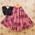 Tie and dye printed lehenga choli