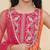 Girls embroidered patchwork ready to wear lehenga & blouse with dupatta