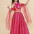 Girls embroidered foil print ready to wear lehenga & blouse with dupatta
