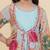 Girls off white floral off-shoulder maxi dress