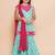 Girls floral printed cotton kurti with sharara & dupatta
