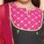 Girls floral embroidered cotton kurti with sharara & dupatta