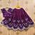 Ganga thread work embroidered silk lehenga choli
