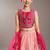 Girls floral embroidered sequinned ready to wear lehenga choli