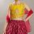 Girls floral embroidered sequinned ready to wear lehenga choli
