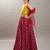 Girls floral embroidered sequinned ready to wear lehenga choli