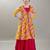 Girls lehariya printed ready to wear lehenga & choli