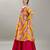 Girls lehariya printed ready to wear lehenga & choli